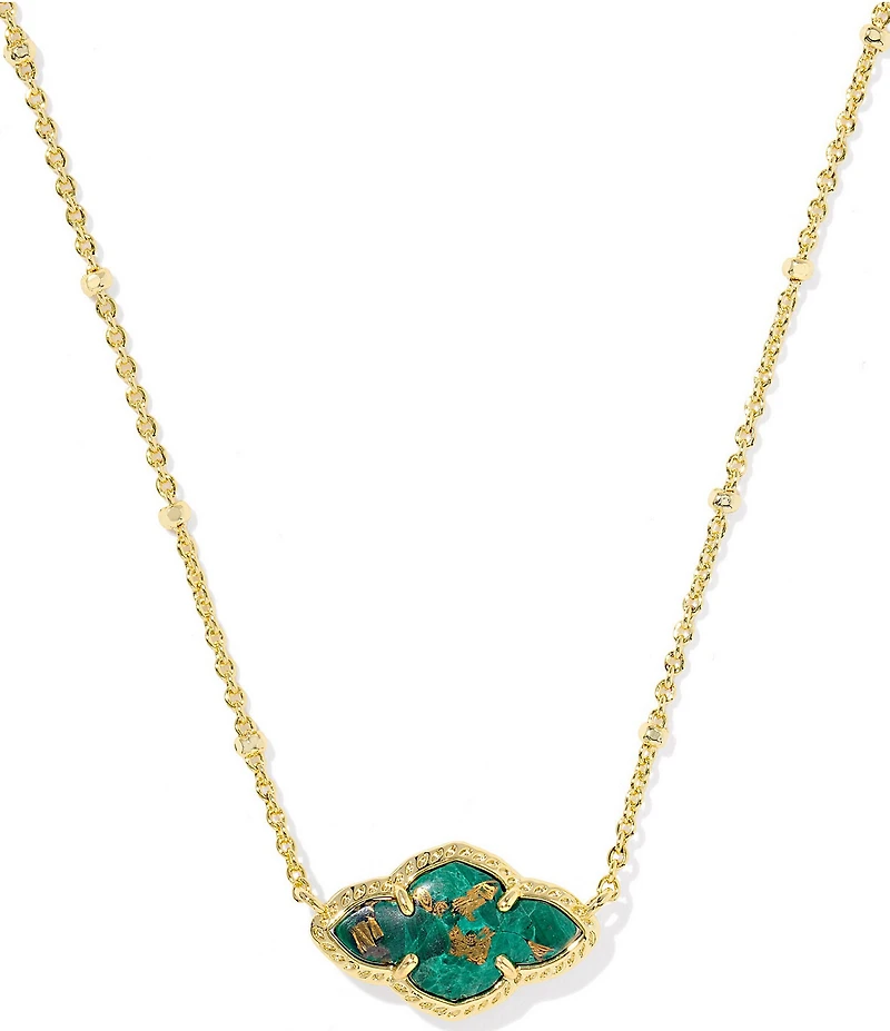 Kendra Scott Abbie Short Pendant Necklace
