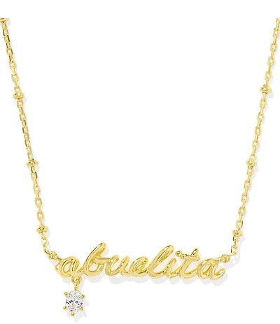 Kendra Scott Abuelita Crystal Short Pendant Necklace