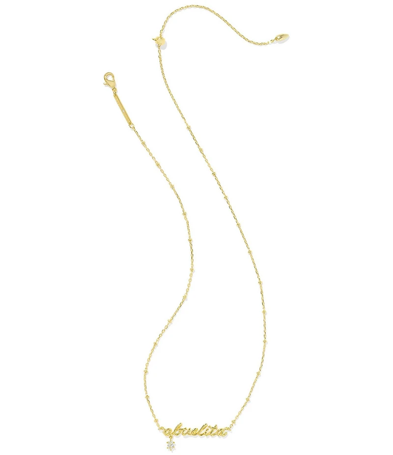 Kendra Scott Abuelita Crystal Short Pendant Necklace