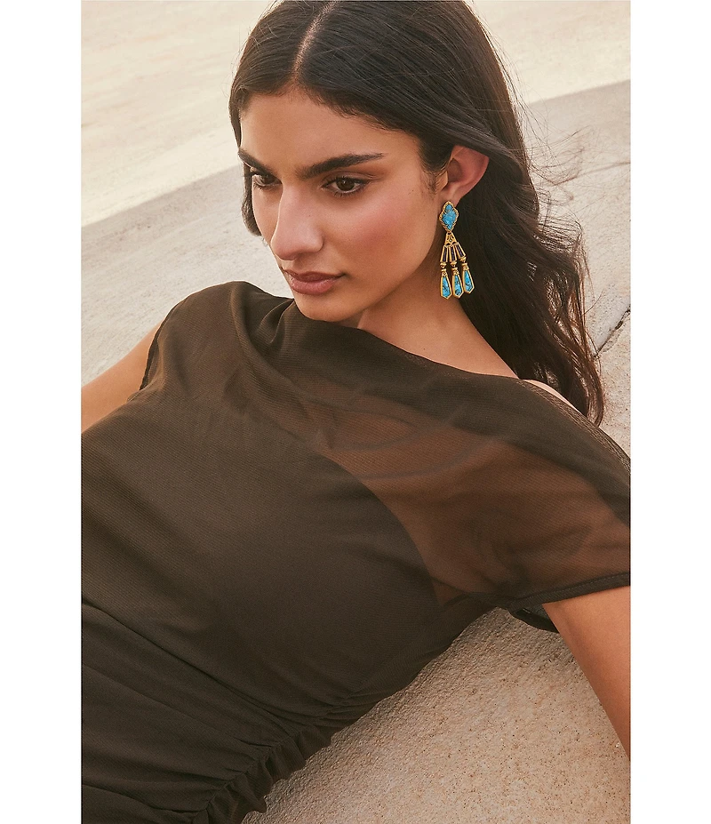 Kendra Scott Adeline Statement Chandelier Earrings