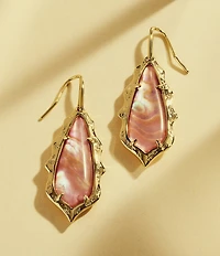 Kendra Scott Adriana Scallop Frame Drop Earrings