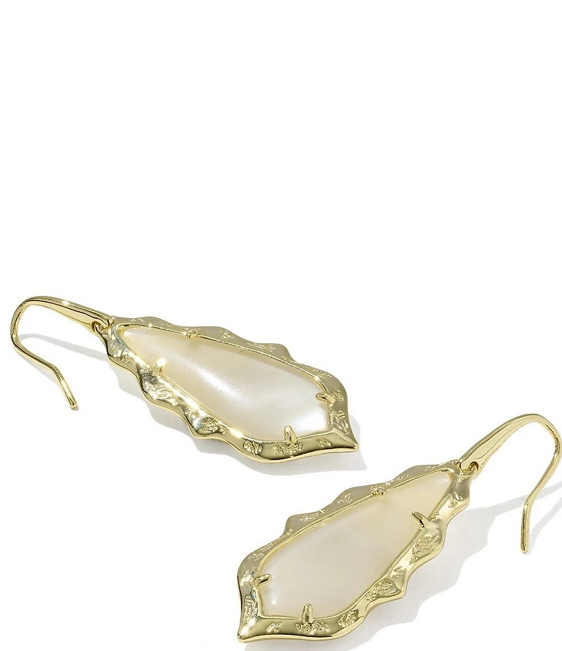 Kendra Scott Adriana Scallop Frame Drop Earrings