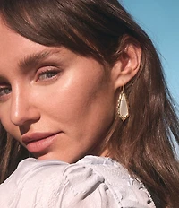 Kendra Scott Adriana Scallop Frame Drop Earrings