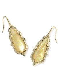 Kendra Scott Adriana Scallop Frame Drop Earrings