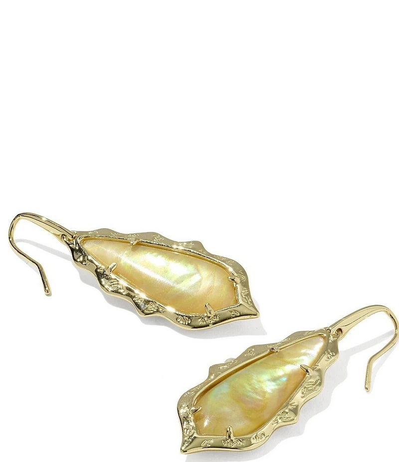 Kendra Scott Adriana Scallop Frame Drop Earrings