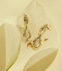 Kendra Scott Adriana Scallop Frame Huggie Hoop Earrings