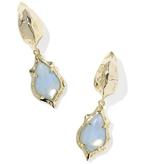 Kendra Scott Adriana Scallop Frame Huggie Hoop Earrings