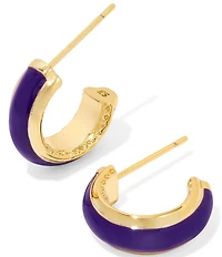 Kendra Scott Ainsley Puffy Huggie Hoop Earrings