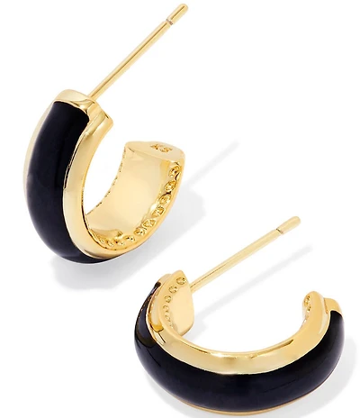 Kendra Scott Ainsley Puffy Huggie Hoop Earrings