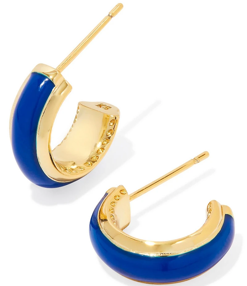 Kendra Scott Ainsley Puffy Huggie Hoop Earrings