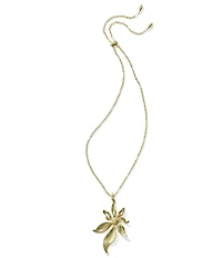 Kendra Scott Anya Flower Long Pendant Necklace