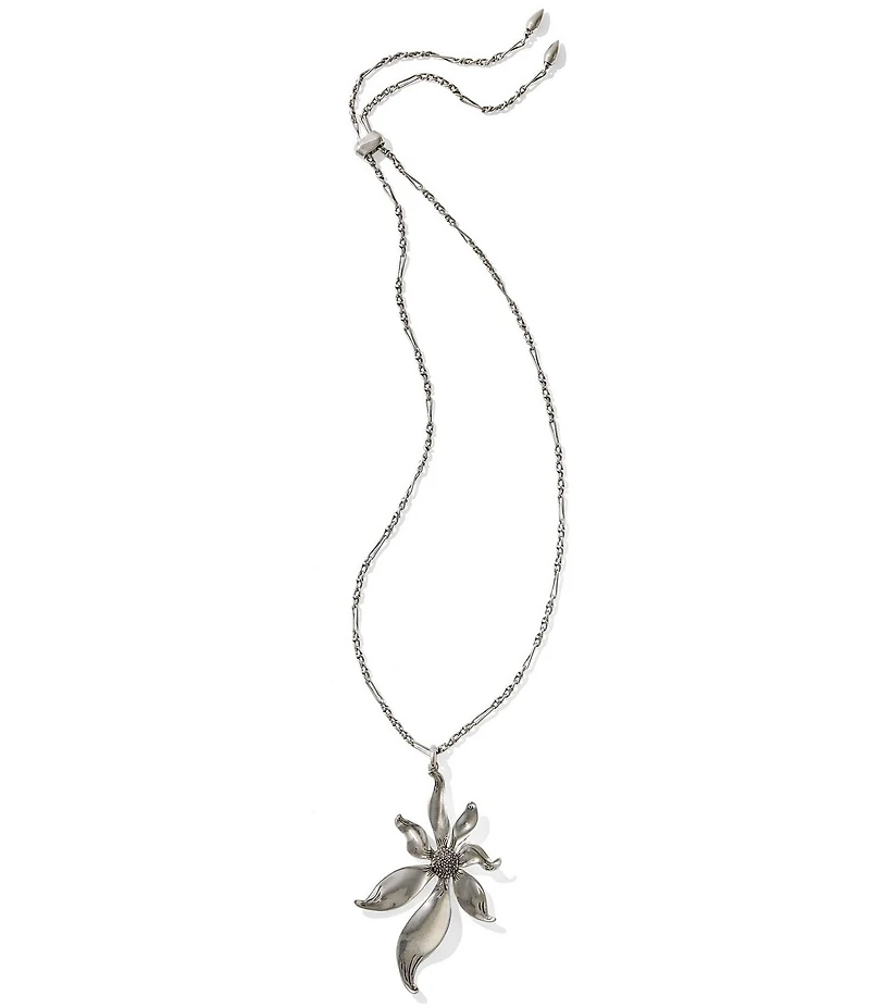 Kendra Scott Anya Flower Long Pendant Necklace