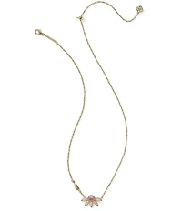 Kendra Scott Anya Flower Short Pendant Necklace