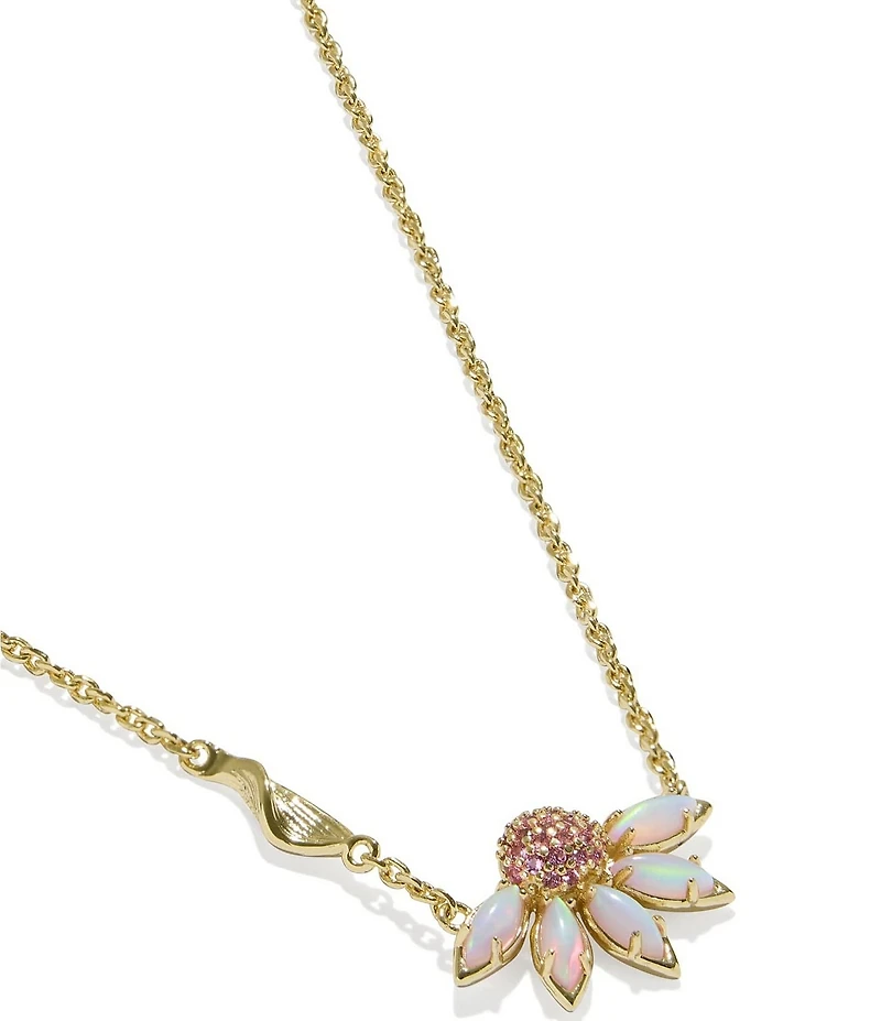 Kendra Scott Anya Flower Short Pendant Necklace