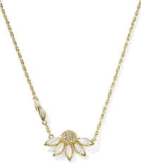 Kendra Scott Anya Flower Short Pendant Necklace