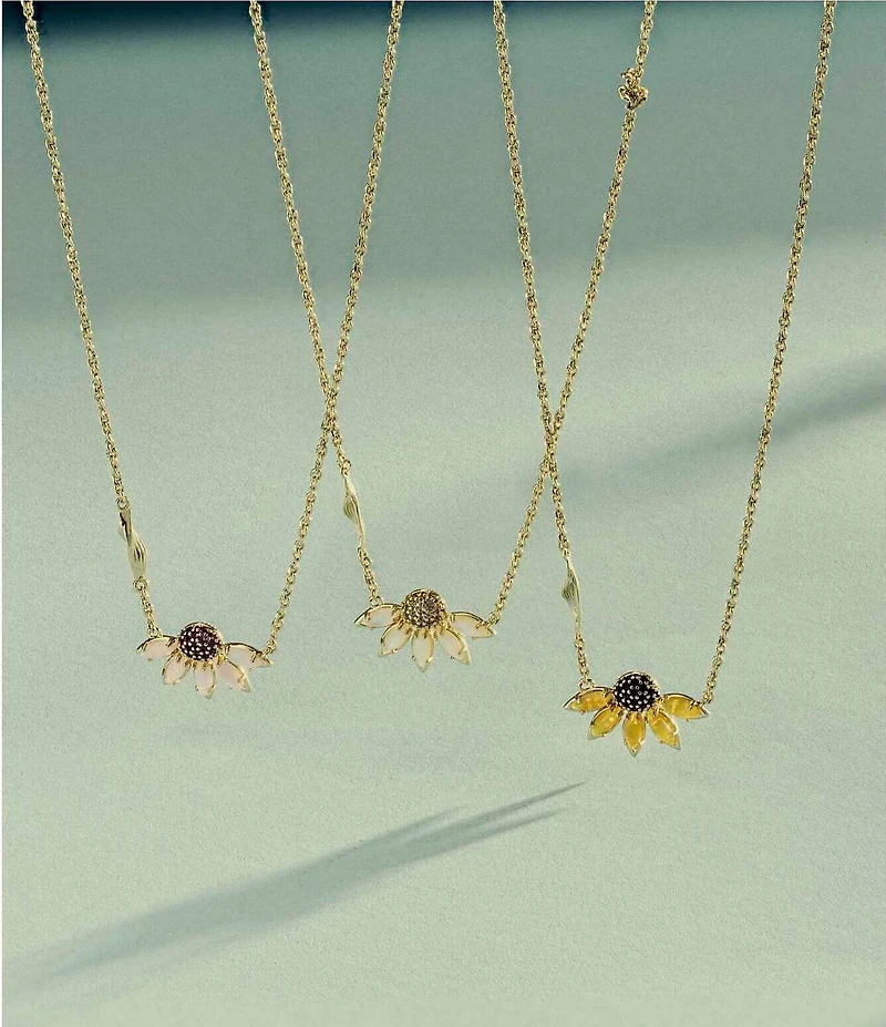 Kendra Scott Anya Flower Short Pendant Necklace