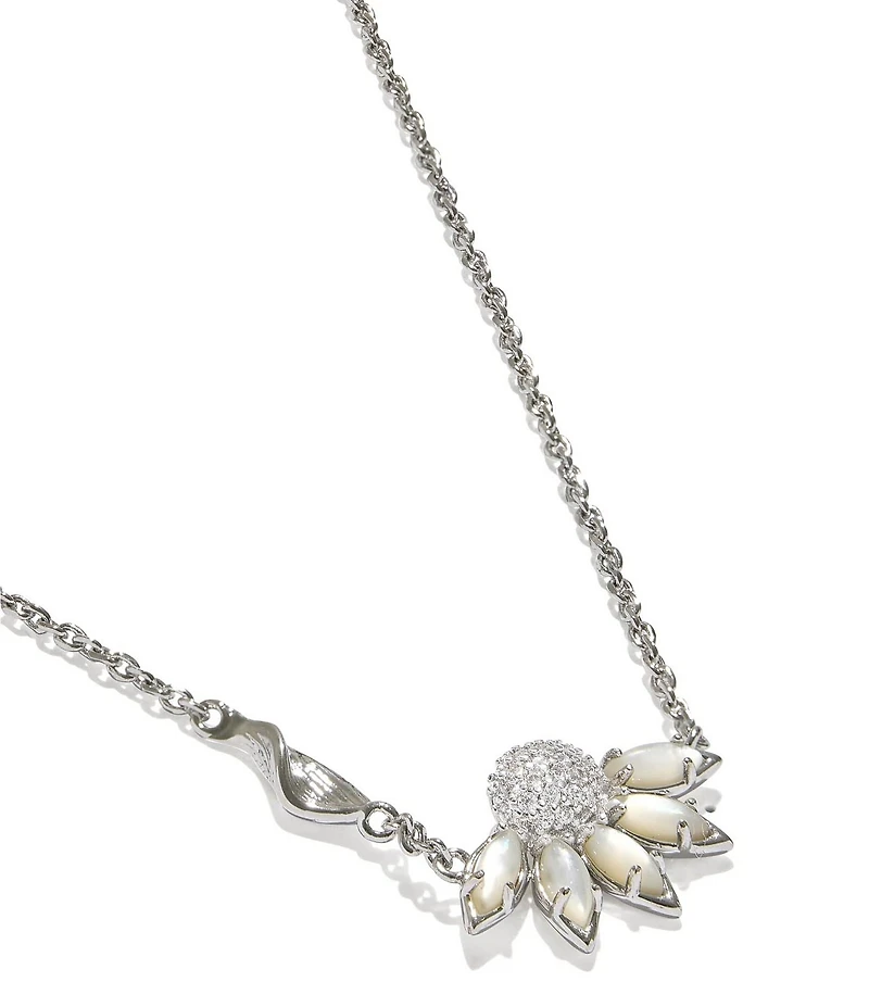 Kendra Scott Anya Flower Short Pendant Necklace