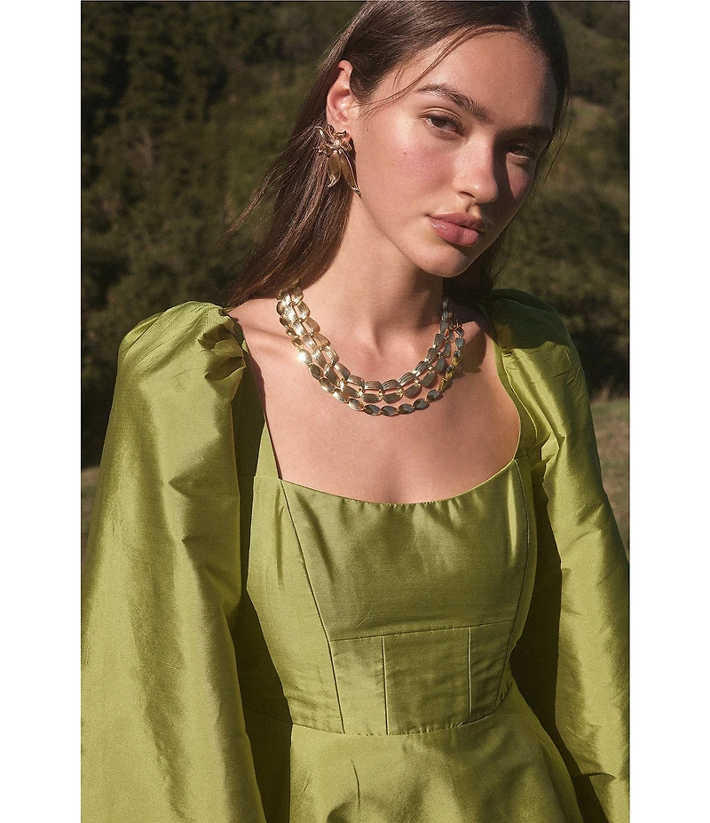 Kendra Scott Anya Flower Statement Drop Earrings