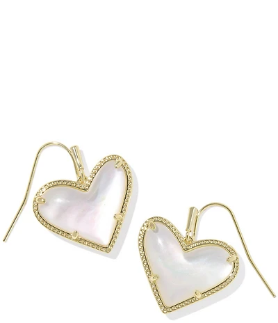 Kendra Scott Ari Heart Statement Drop Earrings