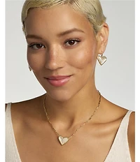 Kendra Scott Ari Heart Statement Drop Earrings