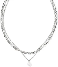 Kendra Scott Ashton Freshwater Pearl Short Multi Strand Necklace