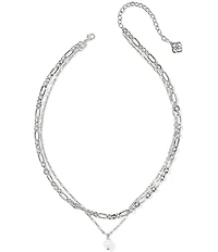 Kendra Scott Ashton Freshwater Pearl Short Multi Strand Necklace