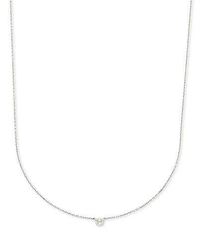 Kendra Scott Audrey 14k White Gold Pendant Necklace