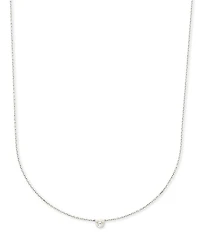 Kendra Scott Audrey 14k White Gold Pendant Necklace