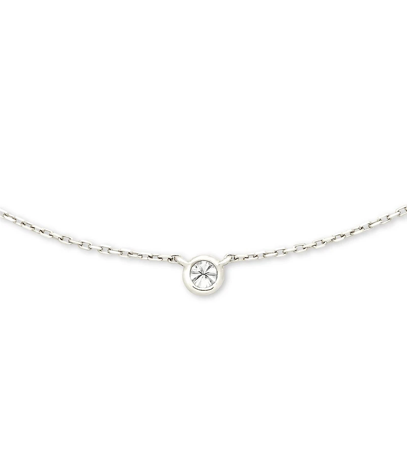 Kendra Scott Audrey 14k White Gold Pendant Necklace
