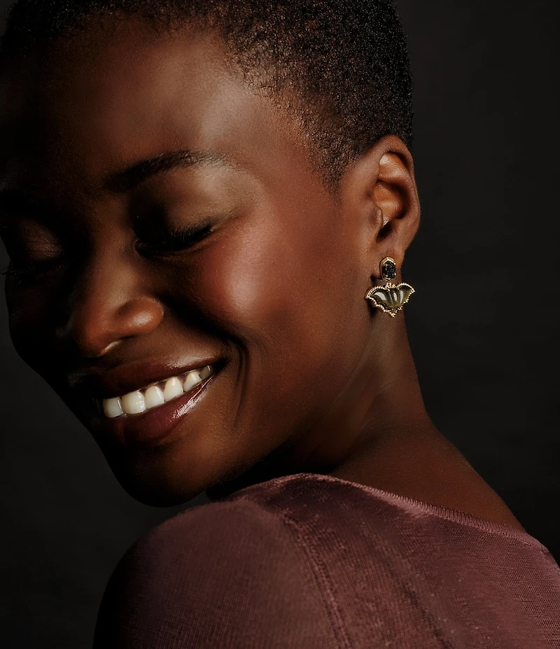 Kendra Scott Bat Drop Earrings