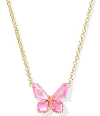 Kendra Scott Bianca Butterfly Short Pendant Necklace