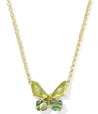 Kendra Scott Bianca Butterfly Short Pendant Necklace