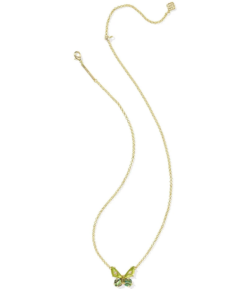 Kendra Scott Bianca Butterfly Short Pendant Necklace