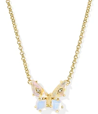Kendra Scott Bianca Butterfly Short Pendant Necklace