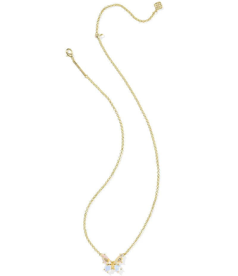 Kendra Scott Bianca Butterfly Short Pendant Necklace