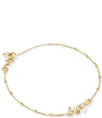 Kendra Scott Big Sis Freshwater Pearl Delicate Line Bracelet