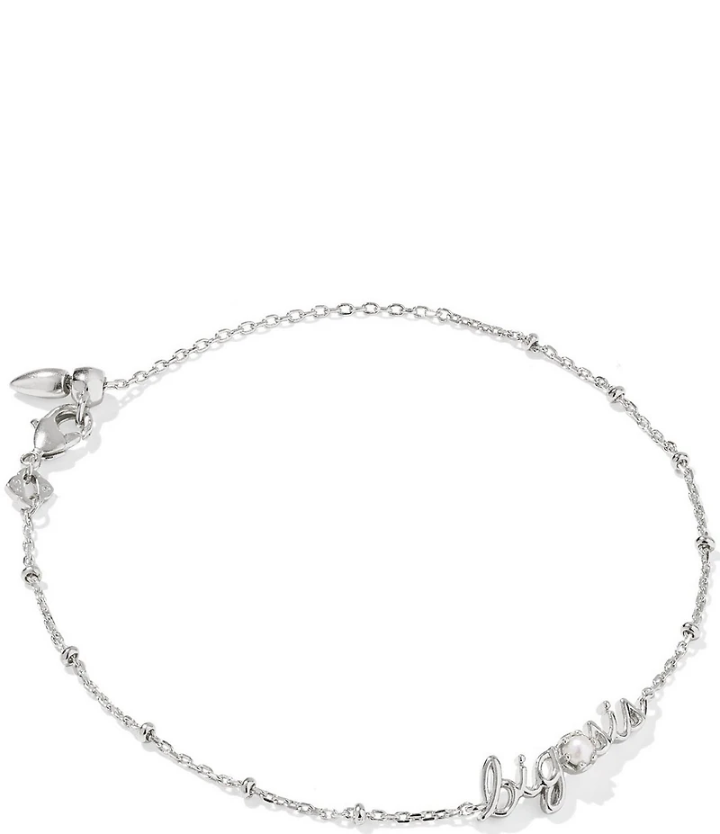 Kendra Scott Big Sis Freshwater Pearl Delicate Line Bracelet