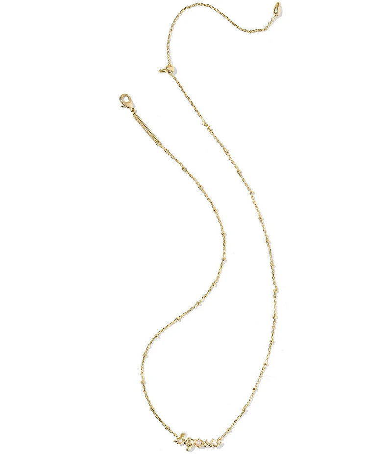 Kendra Scott Big Sis Freshwater Pearl Short Pendant Necklace