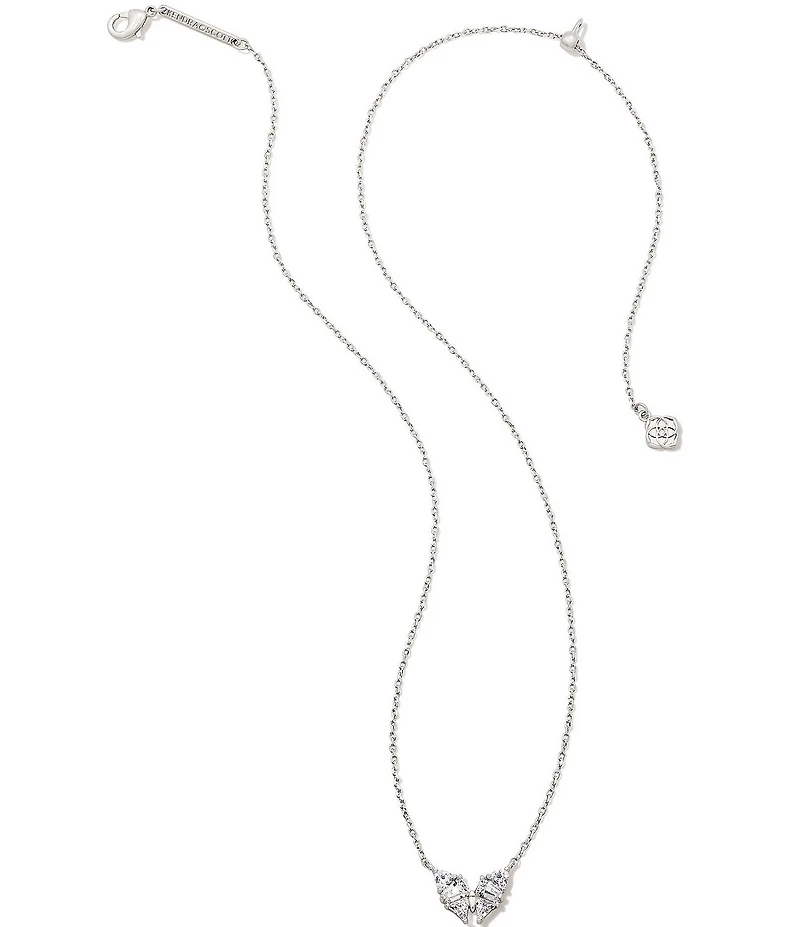 Kendra Scott Blair Butterfly Crystal Small Short Pendant Necklace
