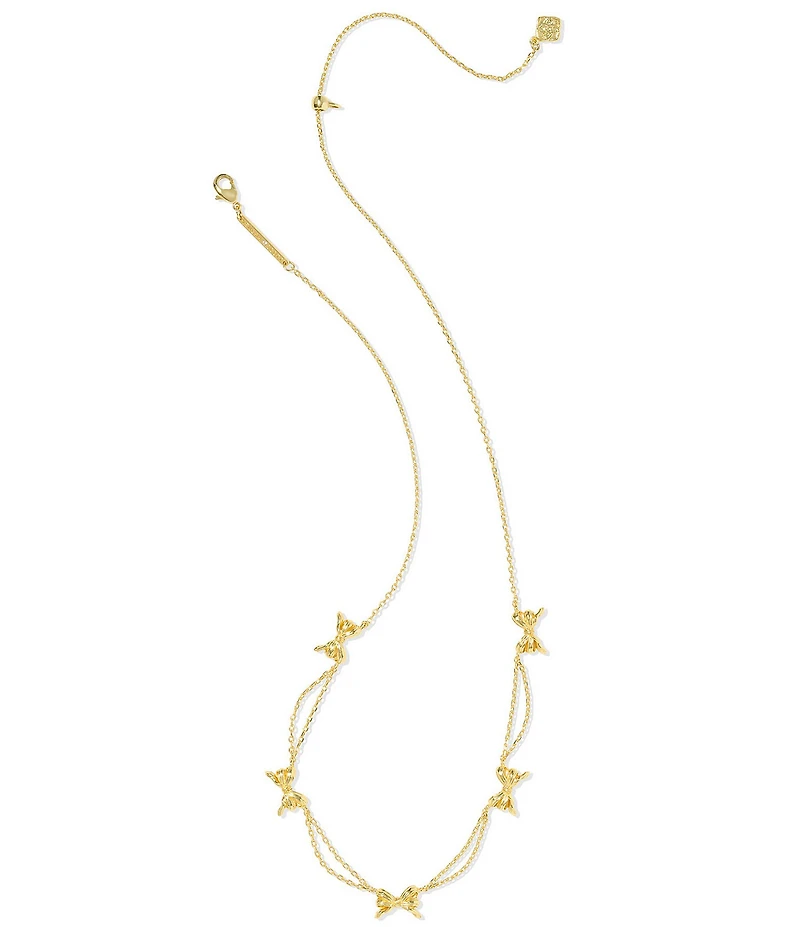 Kendra Scott Bow Strand Collar Necklace