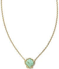 Kendra Scott Brynne Shell 14k Gold Vermeil Short Pendant Necklace