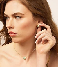 Kendra Scott Brynne Shell 14k Gold Vermeil Short Pendant Necklace