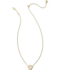 Kendra Scott Brynne Shell 14k Gold Vermeil Short Pendant Necklace