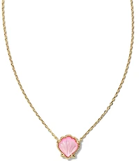 Kendra Scott Brynne Shell 14k Gold Vermeil Short Pendant Necklace