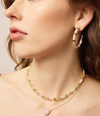 Kendra Scott Brynne Shell 14k Gold Vermeil Short Pendant Necklace