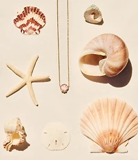 Kendra Scott Brynne Shell 14k Gold Vermeil Short Pendant Necklace