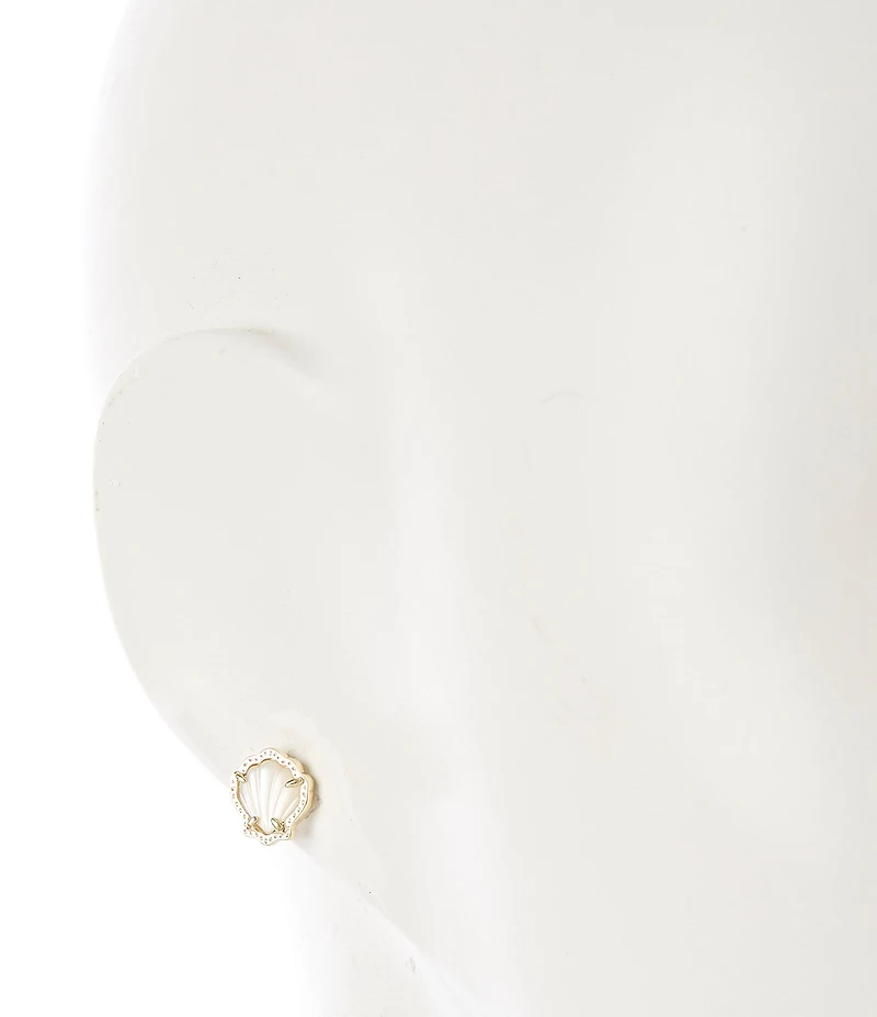 Kendra Scott Brynne Shell Stud Earrings