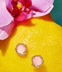 Kendra Scott Brynne Shell Stud Earrings