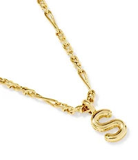 Kendra Scott Bubble Gold Letter Short Initial Pendant Necklace