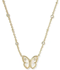 Kendra Scott Cailey Butterfly Short Pendant Necklace